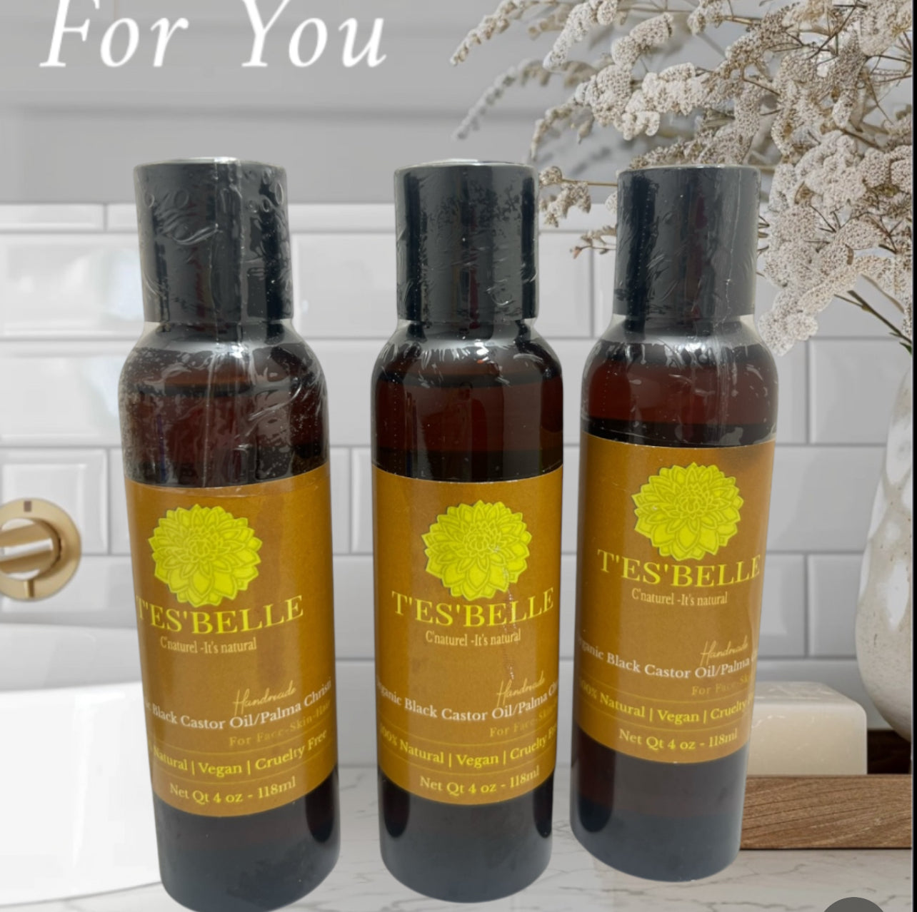 Luil Mascreti  / Black castor oil/ 118 ml