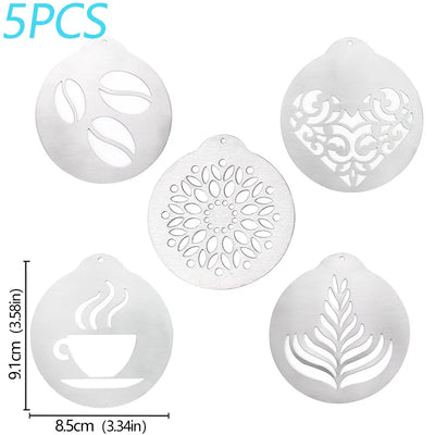 Stainless Steel Milk Frother Jug Coffee Latte Pitcher Measurement  Espresso Barista Tool Coffee