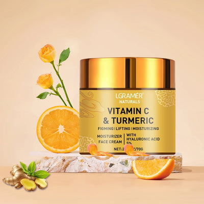 Turmeric Vitamin C Face cream Retinol Moisturizing Firming Hyaluronic