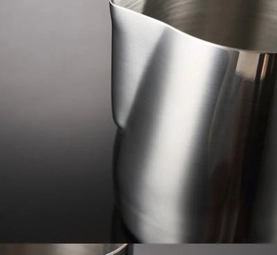 Stainless Steel Milk Frother Jug Coffee Latte Pitcher Measurement  Espresso Barista Tool Coffee