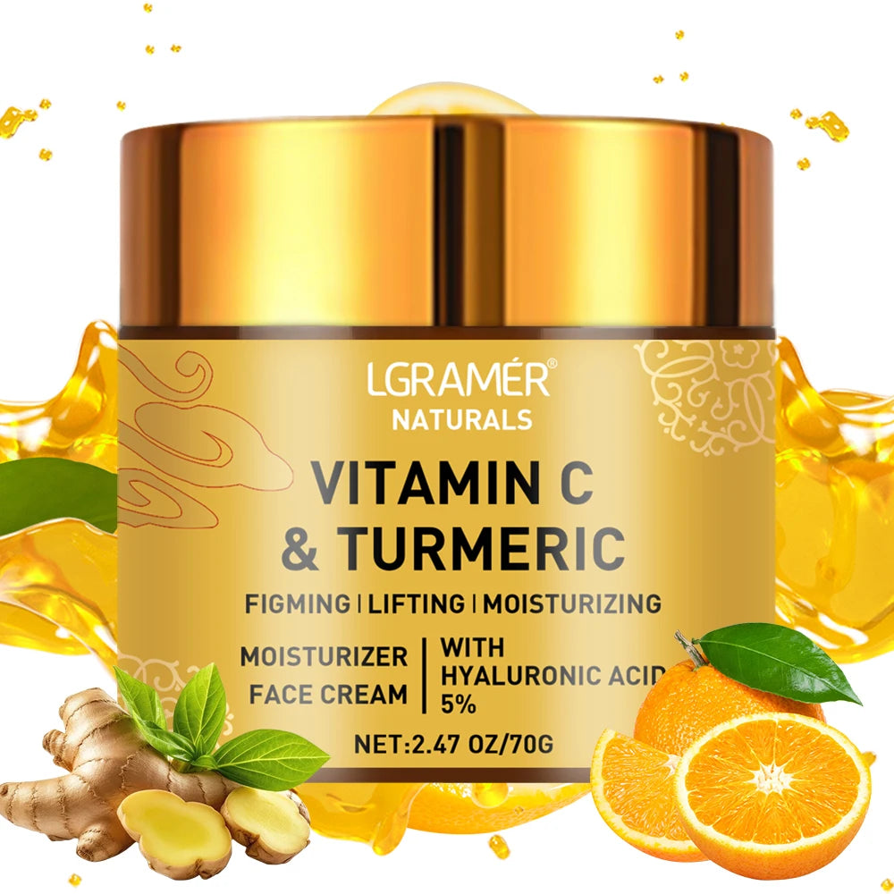 Turmeric Vitamin C Face cream Retinol Moisturizing Firming Hyaluronic
