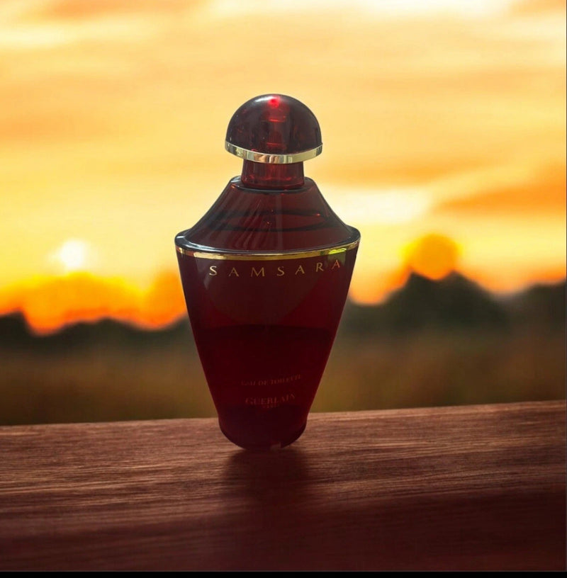 GUERLAIN SAMSARA EDT 100 ml 3.4 oz vaporisateur flacon rouge discontinué