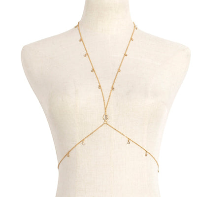 Fashion Chain Necklace Belly Body