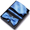 4PCS in gift box Men Bow Tie and Handkerchief