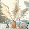 10pcs 120cm Fluffy Large Pampas Grass