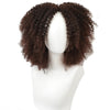 Short Afro Kinky Curly Wigs  Synthetic