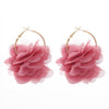 Hoop Gold Plated Dress Earrings