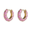 Hoop Gold Plated Dress Earrings