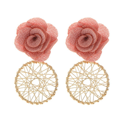 Hoop Gold Plated Dress Earrings