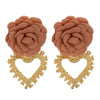 Hoop Gold Plated Dress Earrings