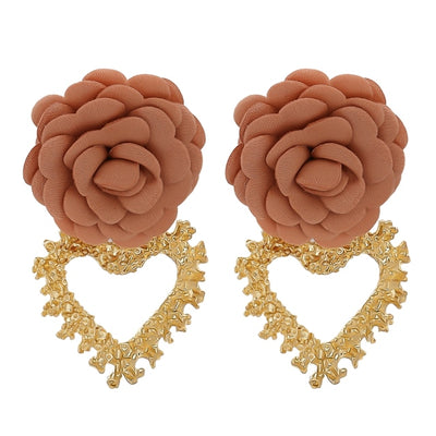 Hoop Gold Plated Dress Earrings